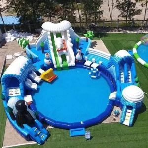 inflatable ground water park