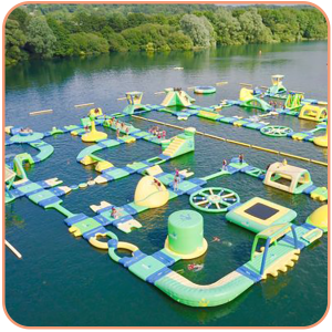 inflatable water park