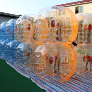 inflatble human soccer ball